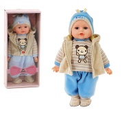 lalka z polskim dźwiękiem,35cm, PVCB BOX, Lalki, Zabawki