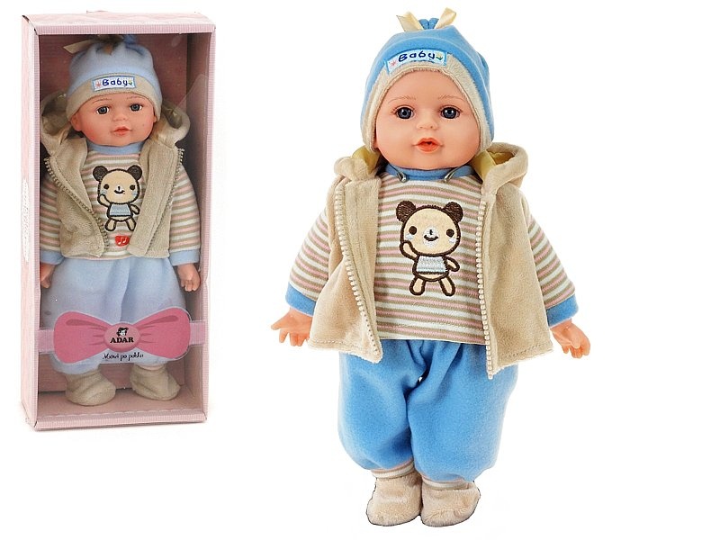 lalka z polskim dźwiękiem,35cm, PVCB BOX, Lalki, Zabawki
