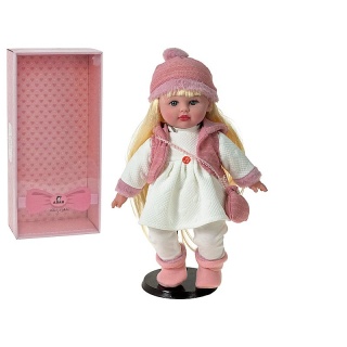 LALKA 40 CM DZIEWCZYNKA ZIMA DŹWIĘK,, Lalki, Zabawki
