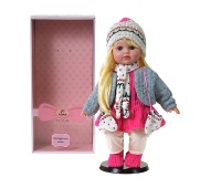 LALKA 40 CM DZIEWCZYNKA ZIMA DŹWIĘK