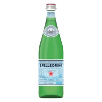 Woda S.PELLEGRINO, delikatny gaz, butelka szklana, 0,75l, Woda, Artykuły spożywcze