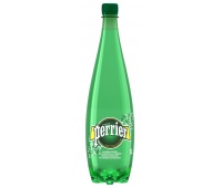 Woda PERRIER, mocny gaz, butelka plastikowa, 1l, Woda, Artykuły spożywcze