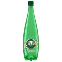 Woda PERRIER, mocny gaz, butelka plastikowa, 1l, Woda, Artykuły spożywcze