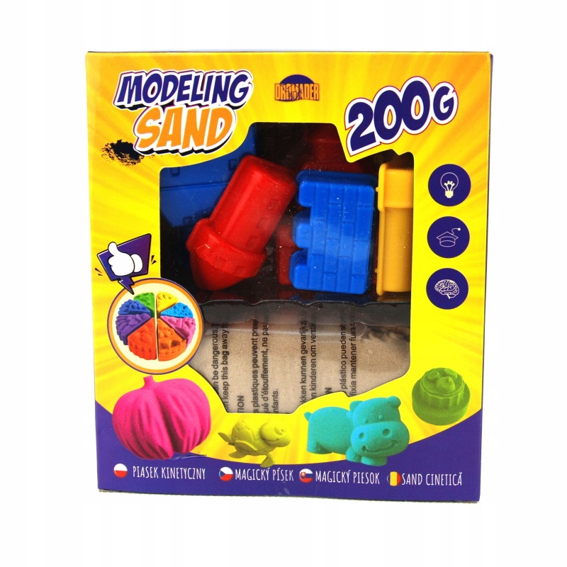 PIASEK KINETYCZNY 200G. 1799, Zabawa w piasku, Zabawki