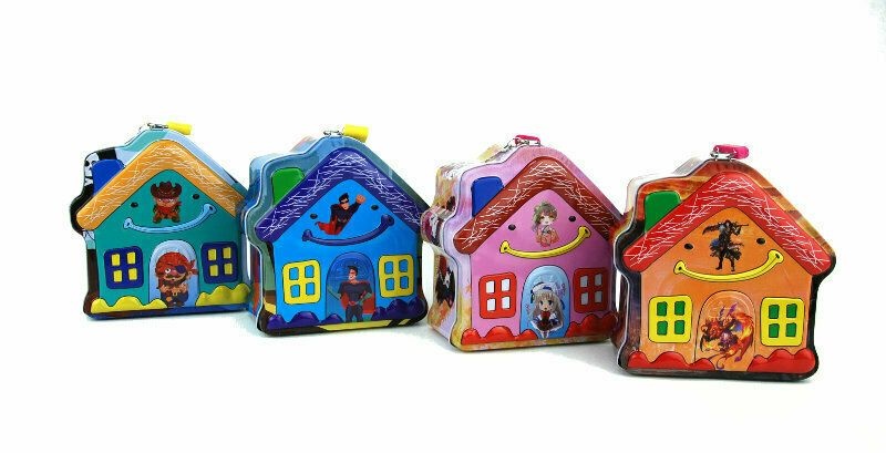 SKARBONKA METALOWA DOMEK 2260, Skarbonki, Zabawki