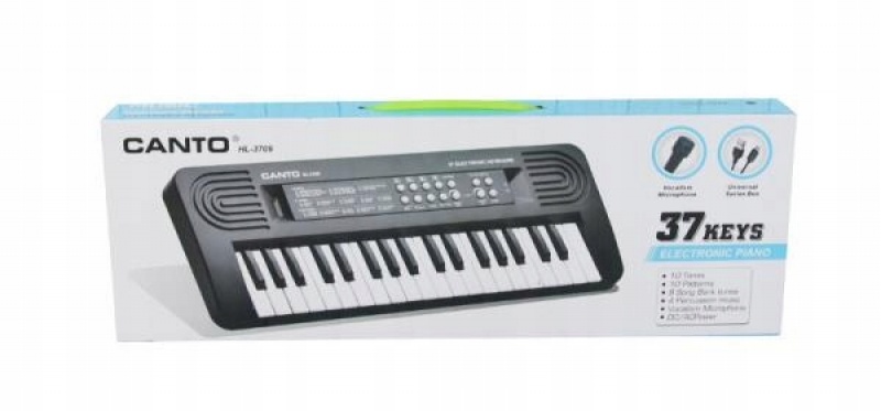 PIANINKO W PUDEŁKU 9861, Instrumenty muzyczne, Zabawki