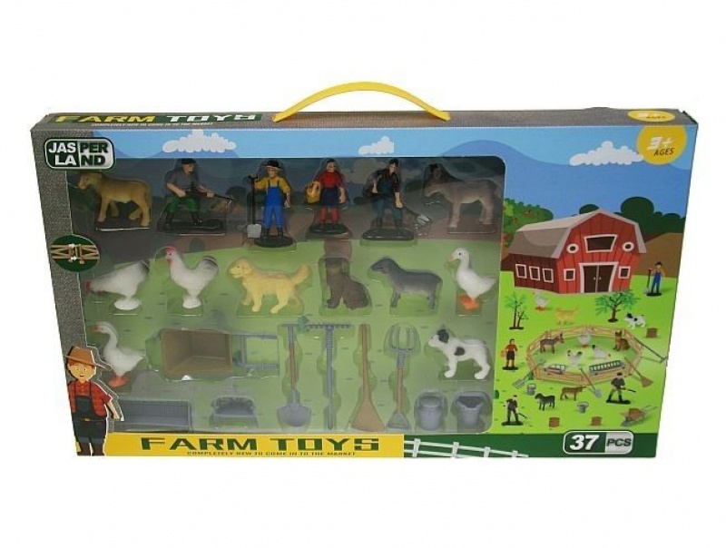 FARMA AKCESORIA ZWIERZĘTA 37CZ. 4774, Zwierzęta, Zabawki