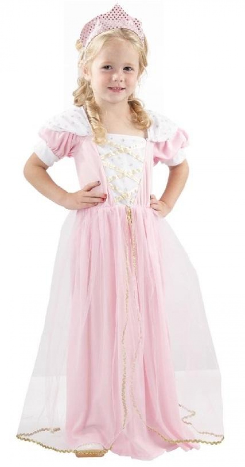 Śpiąca kr&oacute;lewna Sukienka, Tiara XS/92-10, Kostiumy i dodatki, Art. na okazje i przyjęcia