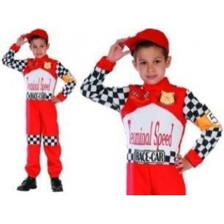 Kierowca Rajdowy rozmiar M 120-130 cm 9555, Kostiumy i dodatki, Art. na okazje i przyjęcia