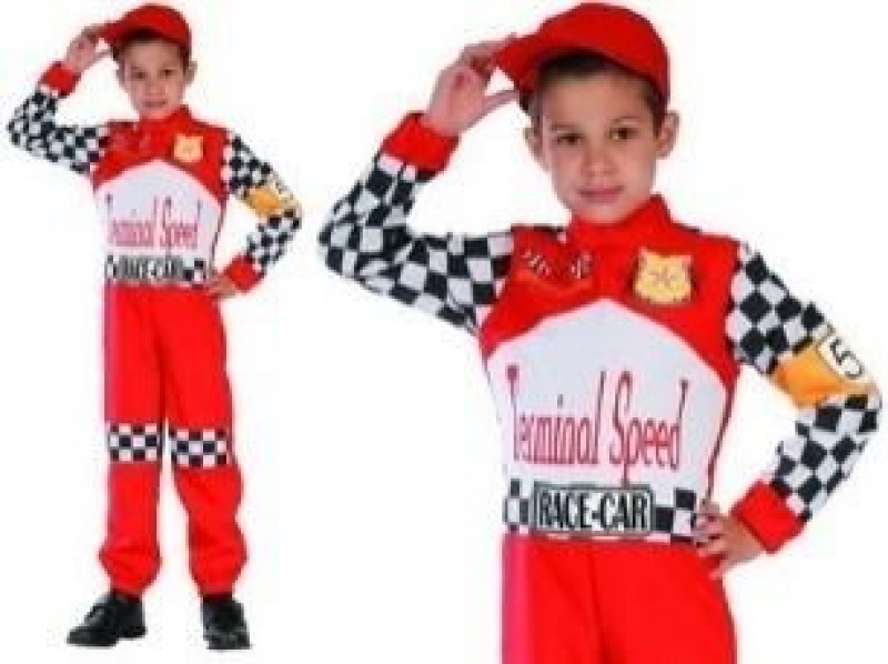 Kierowca Rajdowy rozmiar M 120-130 cm 9555, Kostiumy i dodatki, Art. na okazje i przyjęcia