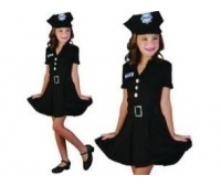 Policjantka, rozmiar L 130-140 cm 9579