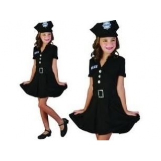 Policjantka, rozmiar L 130-140 cm 9579, Kostiumy i dodatki, Art. na okazje i przyjęcia