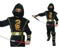 Ninja wojownik, rozmiar M 120-130 cm 9379