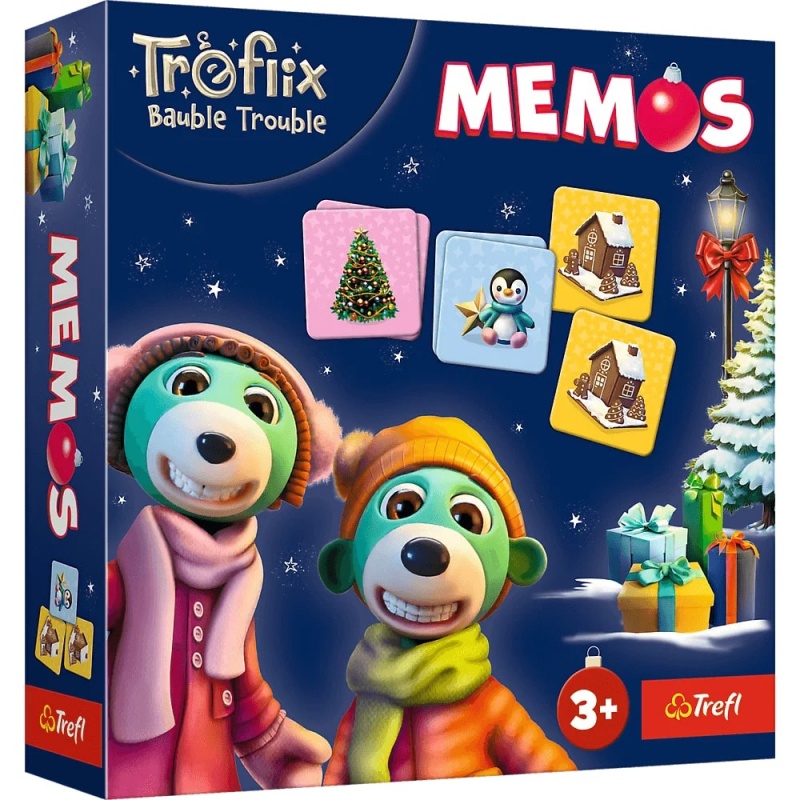 GRA - Memos Treflix Bauble Trouble !!, Towarzyskie, Gry