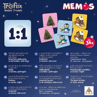 GRA - Memos Treflix Bauble Trouble !!, Towarzyskie, Gry