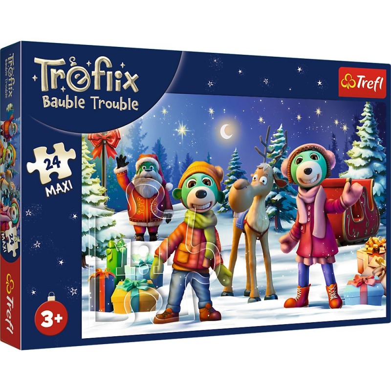 Puzzle 24 Maxi XMAS - Trefliki !!, Maxi, Puzzle