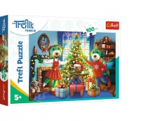 Puzzle 100 XMAS - Zimowe Trefliki" !!