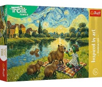 PUZZLE 100 - Art- karmiąc kapibary!!