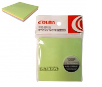 NOTES SAMOP.76x76 100kartek 4kolory DL6012, Karteczki samoprzylepne, Galanteria papiernicza