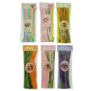 DRUCIKI KREATYWNE MIX 100szt, Druciki, Art. kreatywne