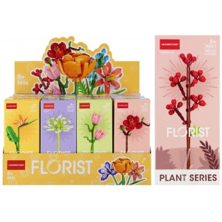 KLOCKI KONSTRUKCYJNE KWIATY 4777, Klocki, Zabawki