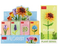 KLOCKI KONSTRUKCYJNE KWIATY MIX 9864, Klocki, Zabawki