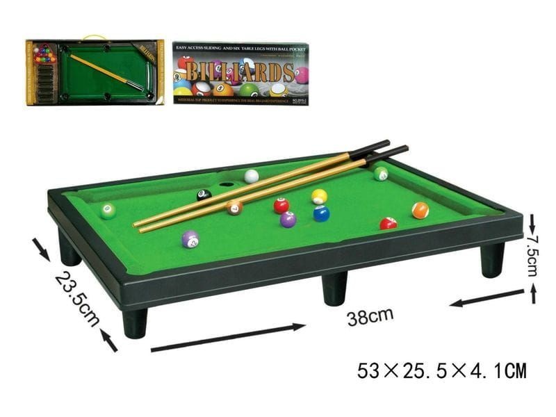 MINI BILARD 6123, Zabawki