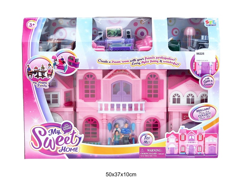DOMEK DLA LALEK 6764, Akcesoria dla lalek, Zabawki