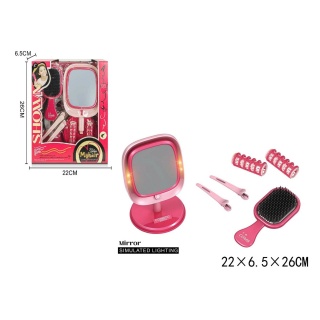 ZESTAW FRYZJERSKI LUSTERKO 7403, Dla dziewczynki, Zabawki