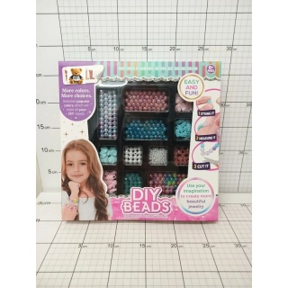 ZESTAW DO TWORZENIA BIŻUTERII 7458, Kreatywne, Zabawki