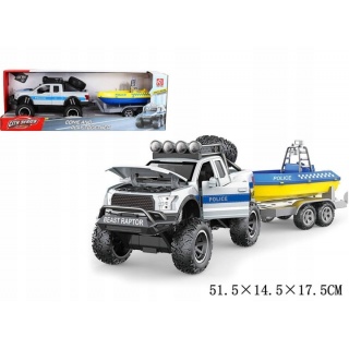 AUTO POLICJA 7687, Pojazdy, Zabawki