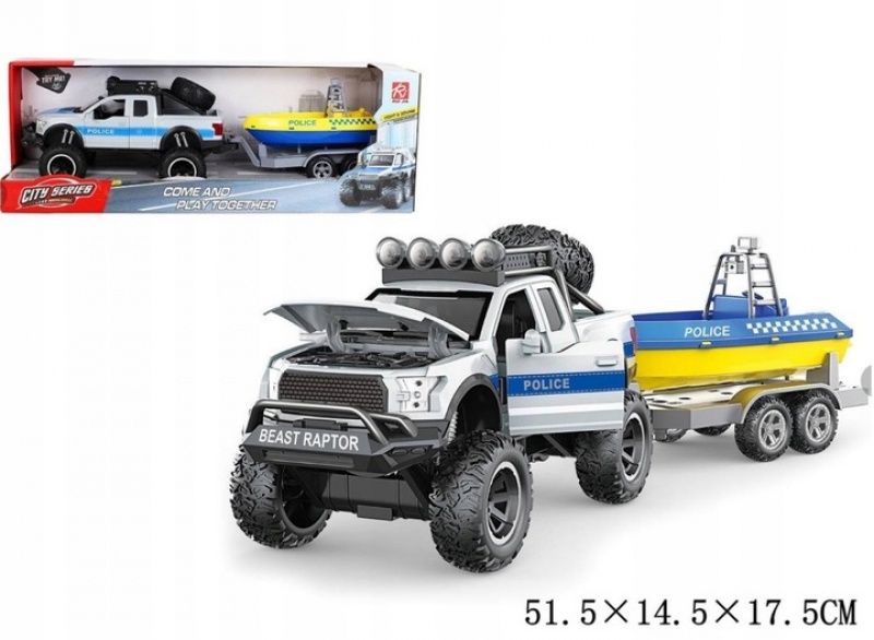 AUTO POLICJA 7687, Pojazdy, Zabawki