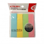 ZAKŁADKI INDEKSUJĄCE 76x19 4x100szt PASTEL, Zakładki indeksujące, Galanteria papiernicza