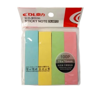 ZAKŁADKI INDEKSUJĄCE 76x19 4x100szt PASTEL, Zakładki indeksujące, Galanteria papiernicza