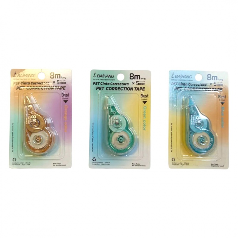 KOREKTOR W TAŚMIE 5mm x 8m BH128, Korektory, Art. do pisania i korygowania