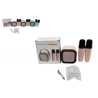 ZESTAW KARAOKE - GŁOŚNIK Z MIKROFONEM 9667, Instrumenty muzyczne, Zabawki