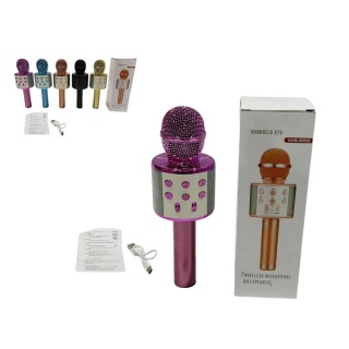 MIKROFON KARAOKE 9698, Instrumenty muzyczne, Zabawki