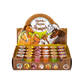 Stempel rasy koni TRENDHAUS ST, mix kolor&oacute;w, Gry i zabawki, Gadżety