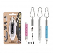 Wszystko do szkoły TRENDHAUS SCH, długopis-brelok zestaw narzędziowy, mix kolor&oacute;w, Szkolne, Gadżety