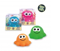Gniotek ośmiornica fluorescencyjna TRENDHAUS SO, mix kolor&oacute;w, Gry i zabawki, Gadżety