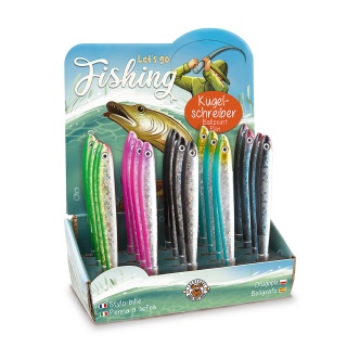 Długopis ryba TRENDHAUS T, mix kolor&oacute;w, Szkolne, Gadżety