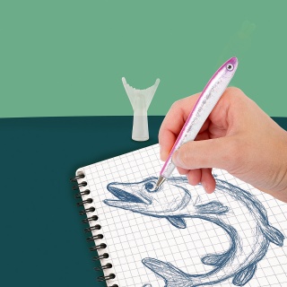 Długopis ryba TRENDHAUS T, mix kolor&oacute;w, Szkolne, Gadżety