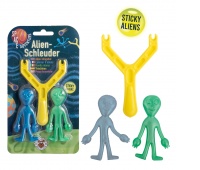 Proca z dwoma kosmitami TRENDHAUS SA, mix kolor&oacute;w, Gry i zabawki, Gadżety