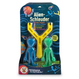 Proca z dwoma kosmitami TRENDHAUS SA, mix kolor&oacute;w, Gry i zabawki, Gadżety