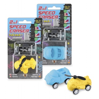 Gumka do ścierania z napędem TRENDHAUS SA, mix kolor&oacute;w, Szkolne, Gadżety