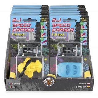 Gumka do ścierania z napędem TRENDHAUS SA, mix kolor&oacute;w, Szkolne, Gadżety