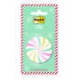Karteczki samoprzylepne POST-IT® Notes Jingle (EMHOL25-JN-MC), 4 wzory, 50 ark./bloczek, 48 bloczków, mix kolorówblister pack, Bloczki samoprzylepne, Papier i etykiety