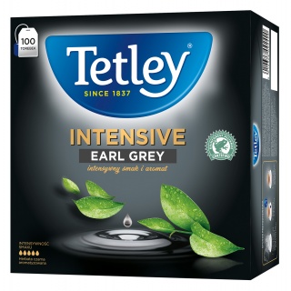 Herbata TETLEY Intensive Earl Grey, 100 torebek, Herbaty, Artykuły spożywcze