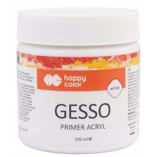 GESSO AKRYLOWE DO GRUNT.PODOBRAZI BIAŁE 250ml.HC, Pozostałe, Plastyka
