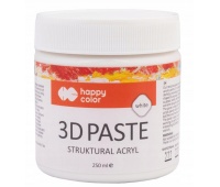 PASTA STRUKTURALNA 3D BIAŁA 250ml., Pozostałe, Art. kreatywne
